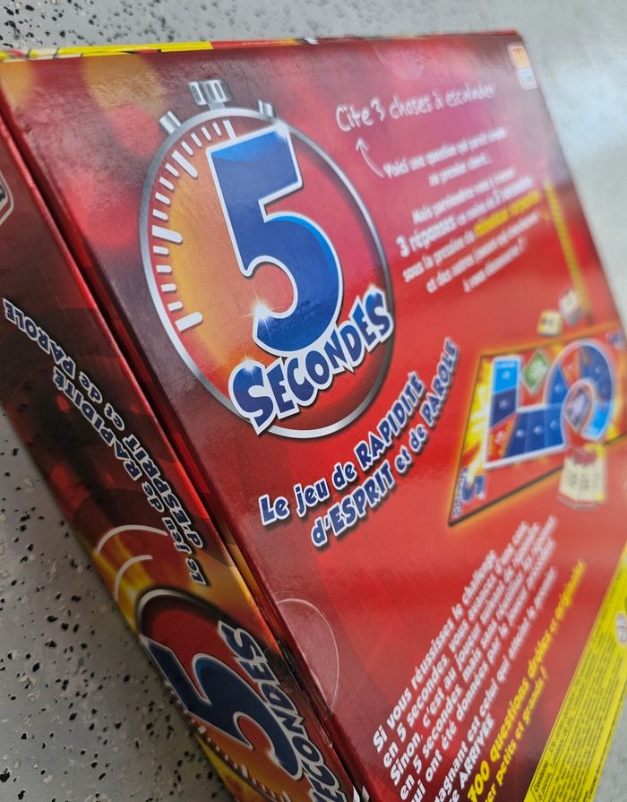 Jeu de société 5 Secondes, neuf - photo numéro 3
