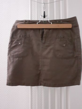 Jupe Cache-cache marron taille 34