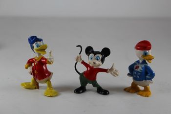 Heimo Figurines 1960 Mickey et ses amis Donald Mickey et Picsou