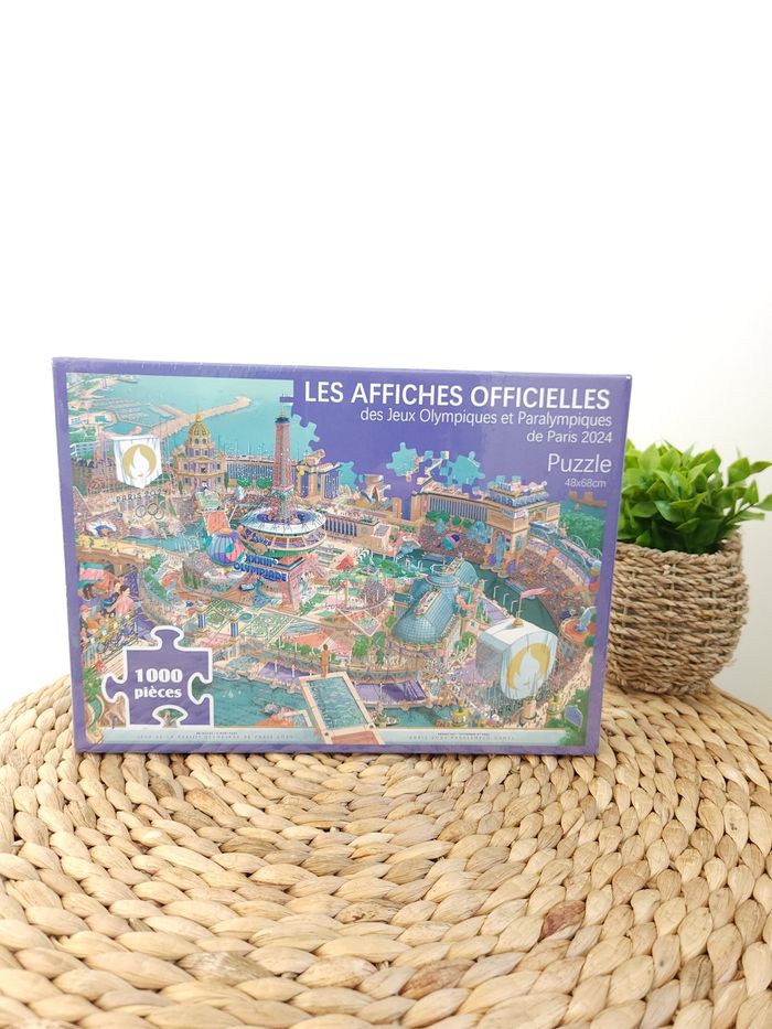 Puzzle Les Affiches Officielles des Jeux de Paris 2024