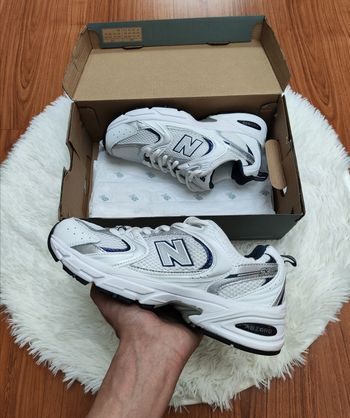 Originais New Balance 530 White Silver Navy Taille 42