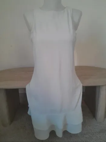 Robe blanche kiabi taille 36💫