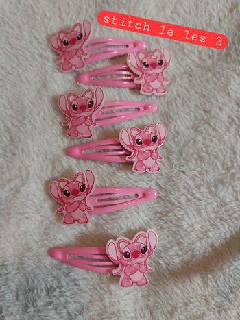 Pinces à cheveux stitch à 1e les 2