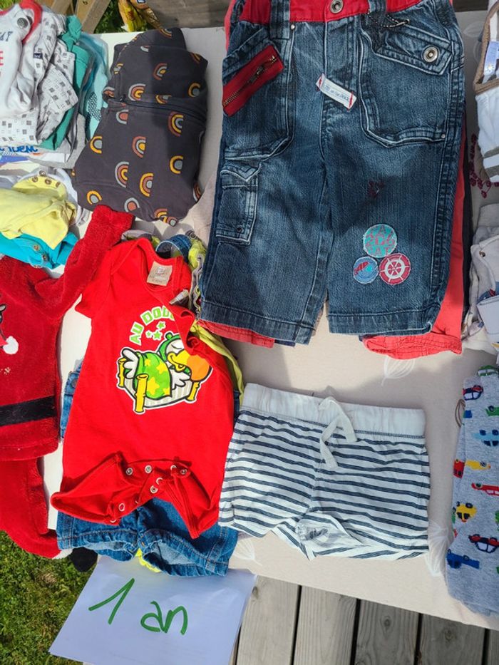 Lot vêtements garçons 1 an