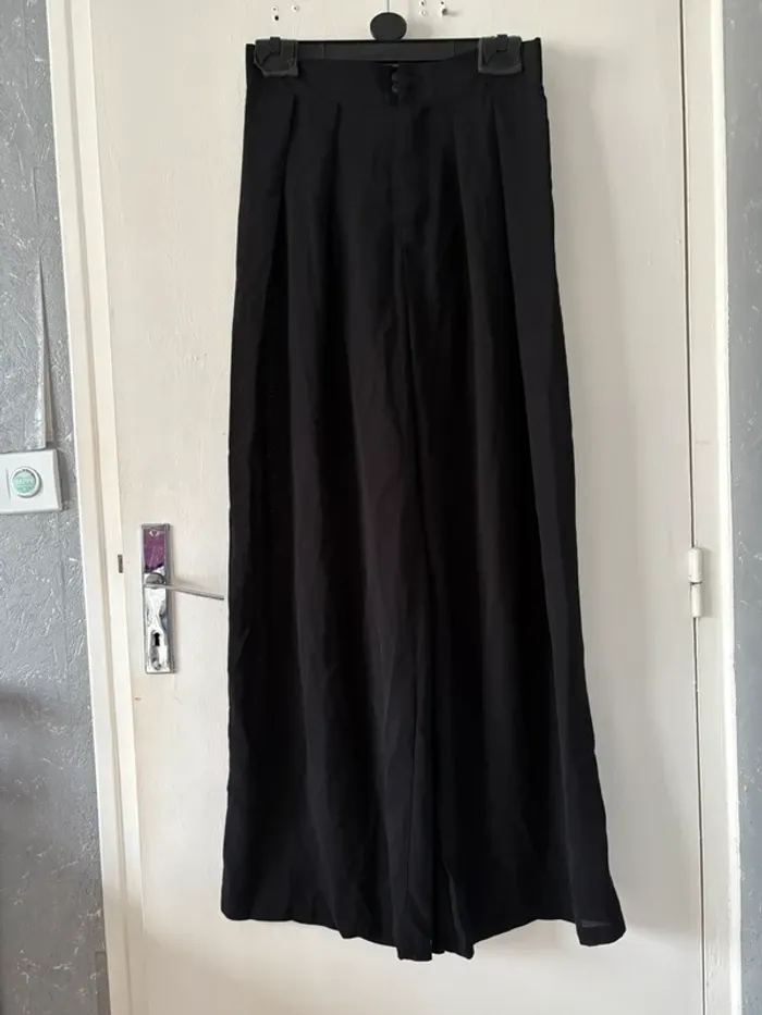 Pantalon fluide noir