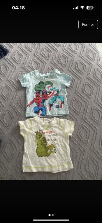 TEE short bébé