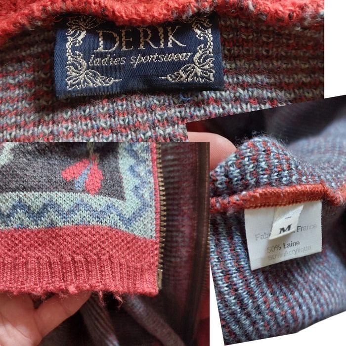 Magnifique cardigan Vintage M - photo numéro 3