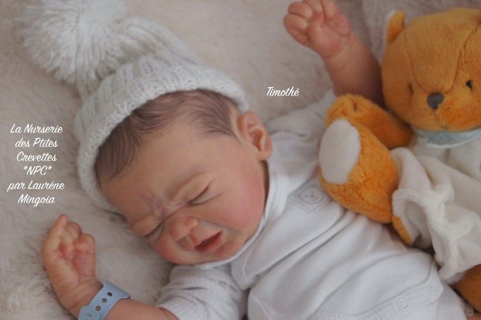 Timothé poupée bébé Reborn authentique 💖 - photo numéro 9