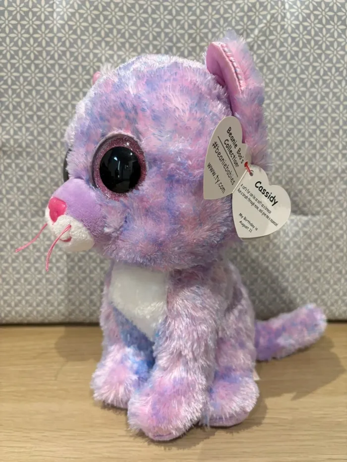 Peluche Cassidy le Chat "The Beanie Boo's Collection" - photo numéro 3