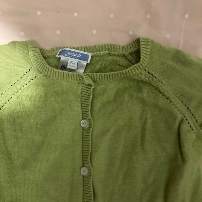 Gilet vert Jacadi - photo numéro 2