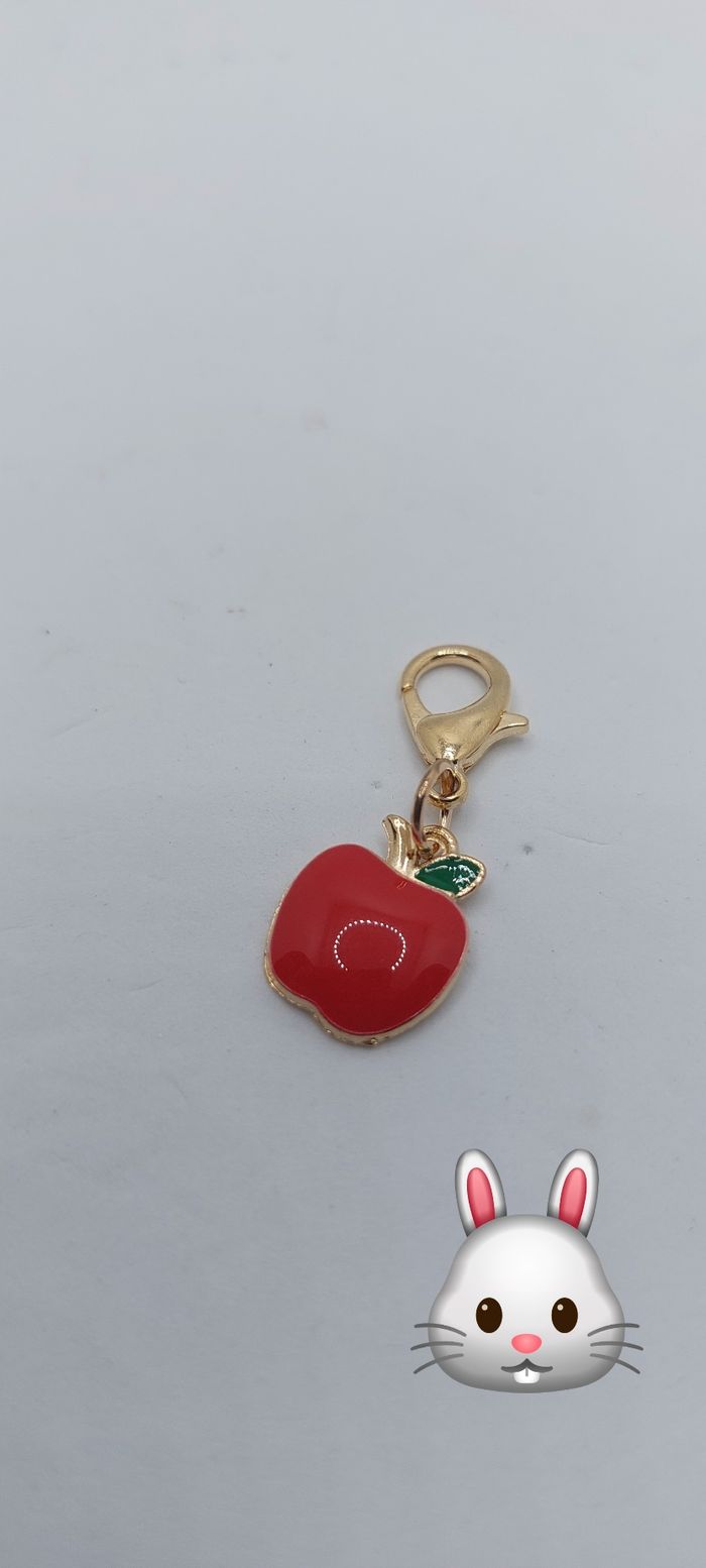 Lot de 10 Charms fruit  avec attache - photo numéro 10