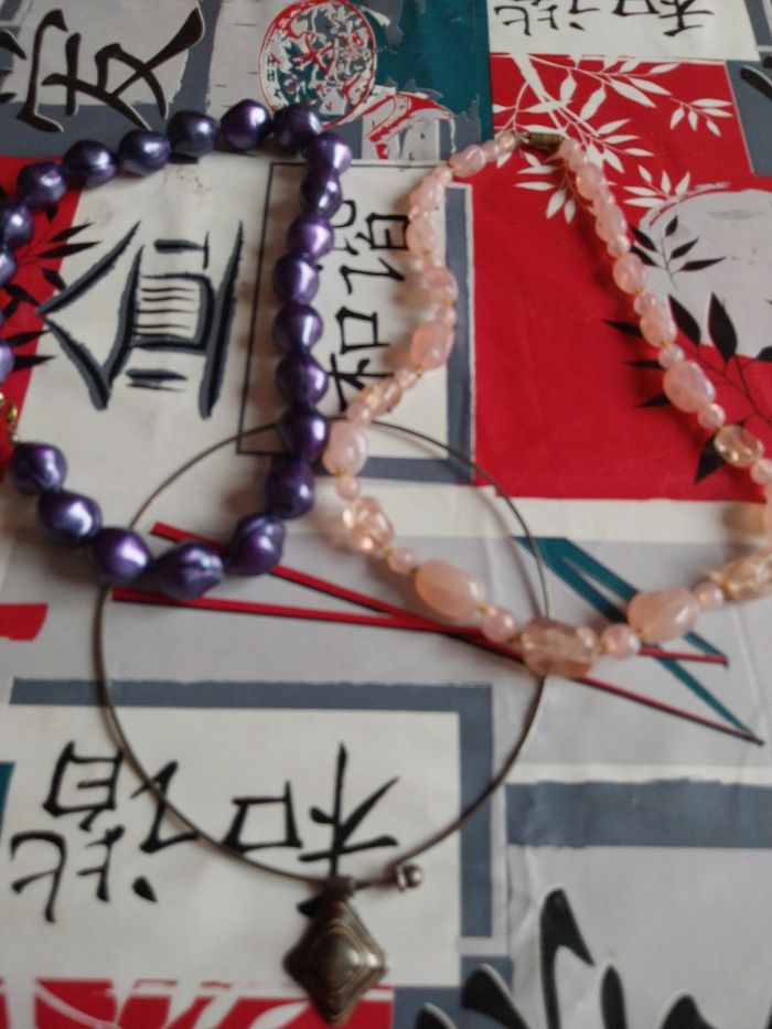 Lot de 3 colliers fantaisies - photo numéro 1