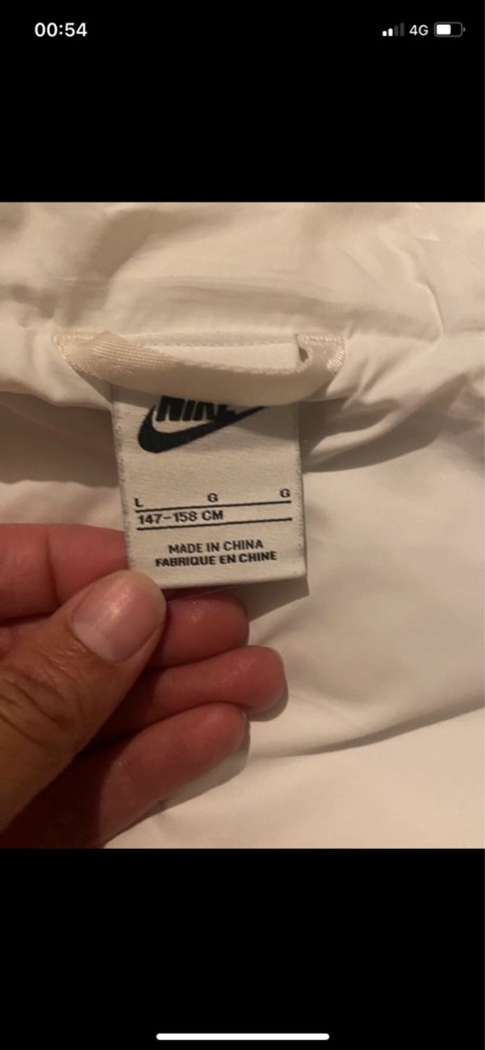 Doudoune nike enfants taille L
