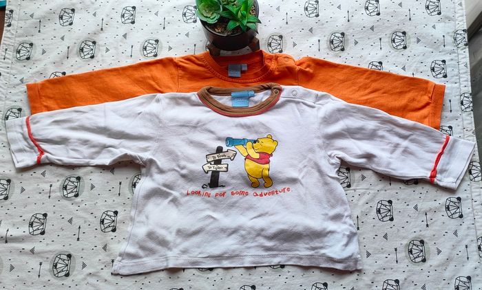 Lot de tee-shirt ML taille 24 mois/2 ans