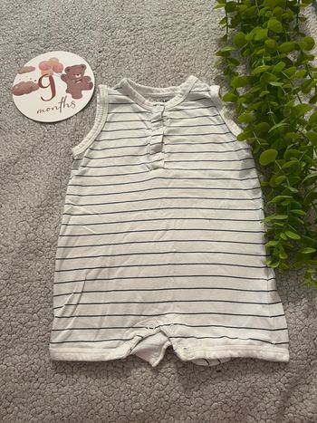 Très jolie combi short courte manche bébé garçon