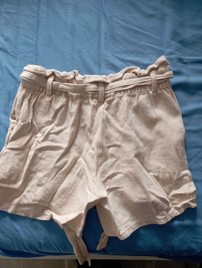 Short beige crème - photo numéro 4