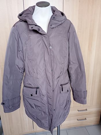 Manteau marron glacé