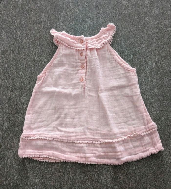 Débardeur rose chic fille 3 ans comme NEUF - photo numéro 2