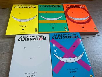 Lot mangas Assassination Classroom 5 mangas