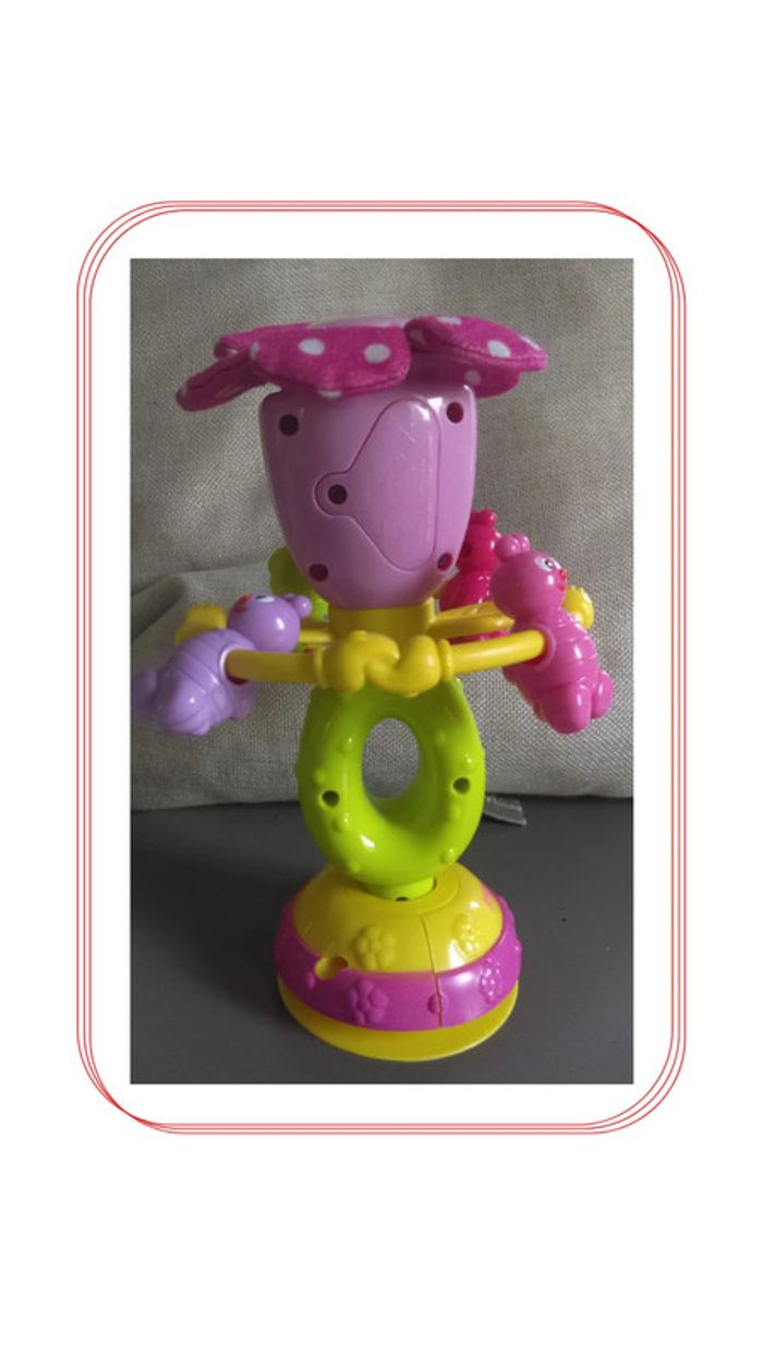 Hochet 🌺P'tite Fleur rose🌺 - Vtech baby - photo numéro 4