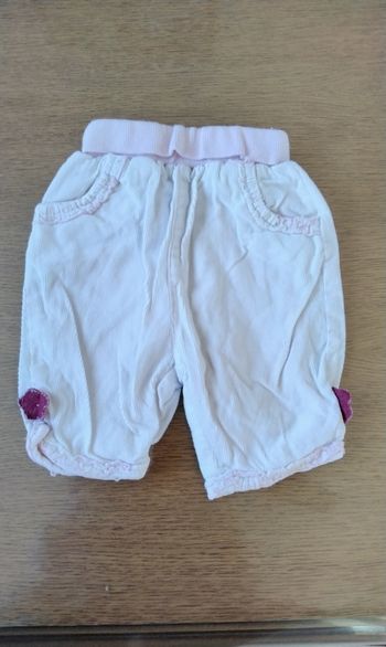 Pantalon, rose, Petit Kimbaloo,  1Mois