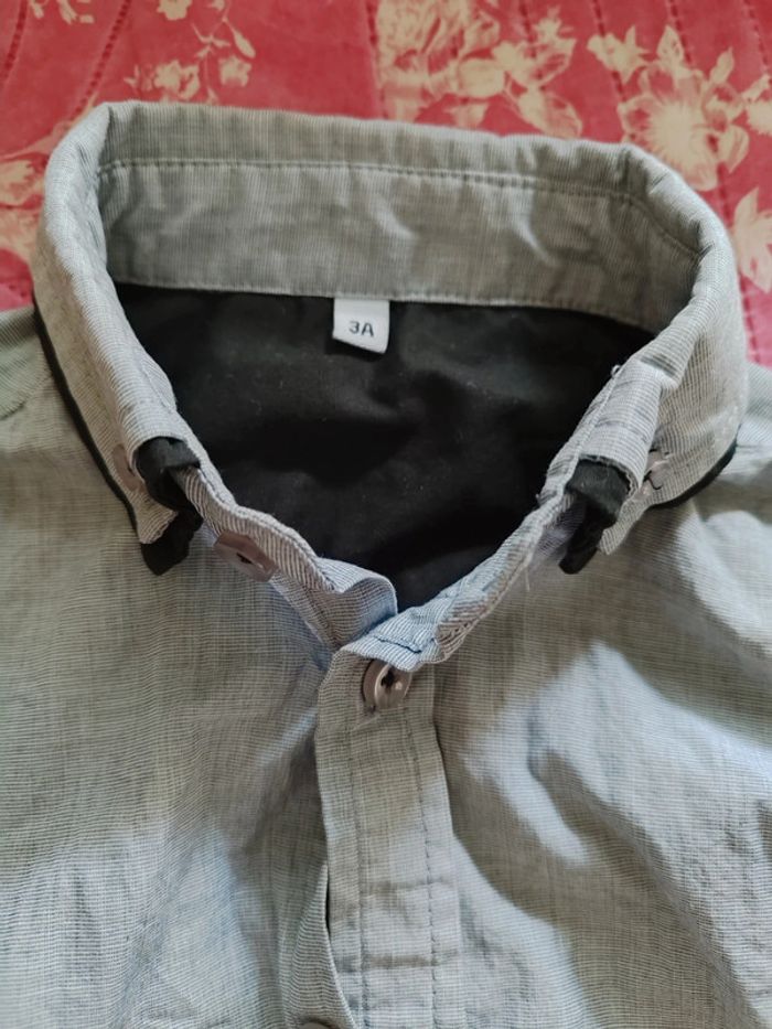 Chemise grise ml 3 ans - photo numéro 2