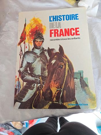 Livre vintage l histoire de France #orianabllivre