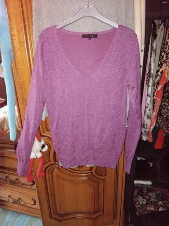 Pull léger pailleté