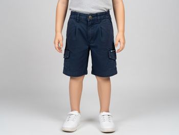 Short long marine 8 ans DECATHLON