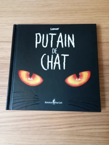 Livre putain de chat de Lapuss'