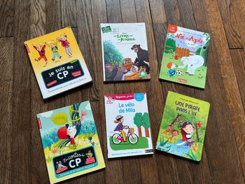 Lot 6 livres 6-8 ans  Valeur du lot environ 33 euros