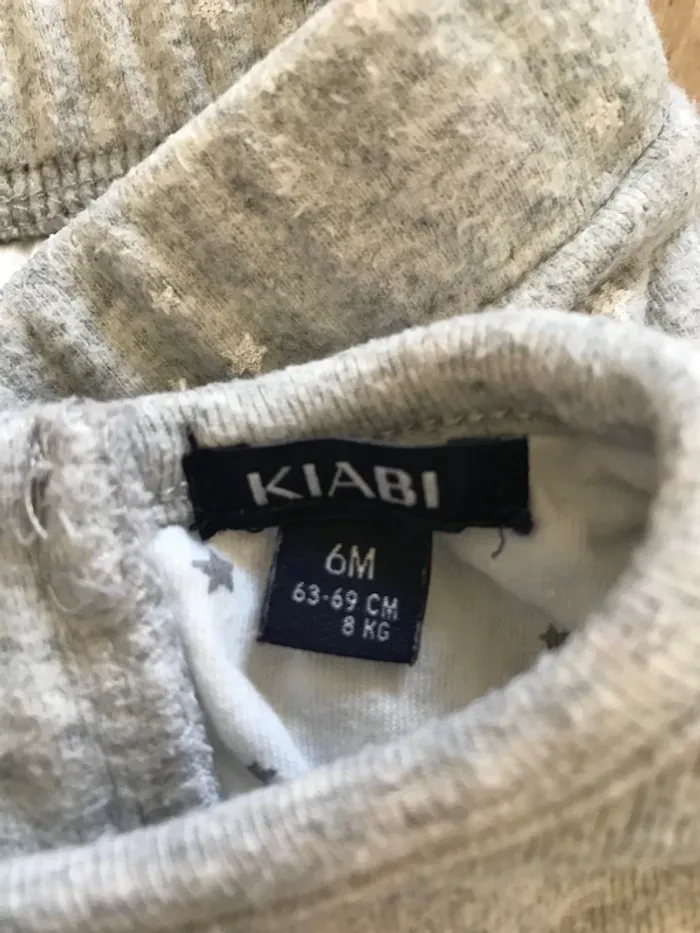 Ensemble jogging pull et pantalon 6 mois - photo numéro 5
