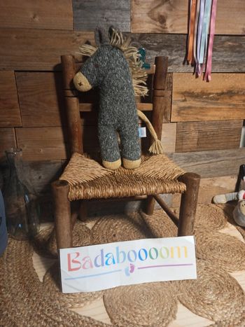 Peluche cheval laine Albetta tbe
