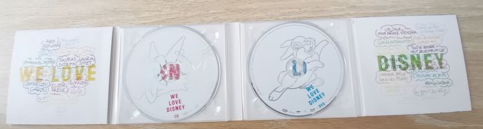 Coffret cd+dvd We love Disney - Très bon état - photo numéro 3
