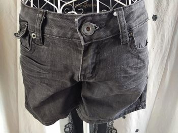 short en jean noir court Bonobo
