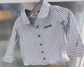 chemise garçon NPO 6 mois