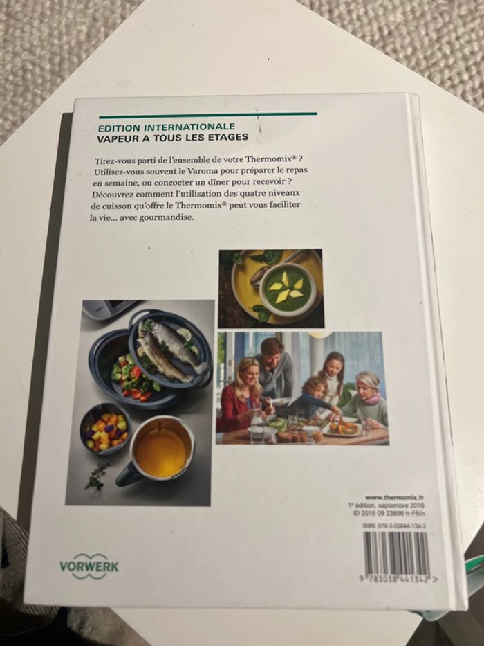 Livre de recettes thermomix vapeur à tous les étages - photo numéro 3