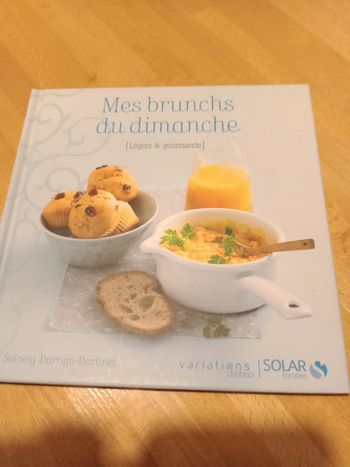 Livre recette Mes brunchs du dimanche Solar editions