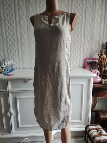 Tunique robe en lin t36