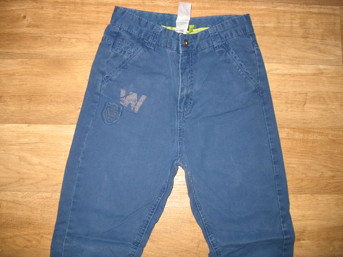 PANTALON SLIM BLEU ROI GARÇON "LITTLE CAPTAIN" - 8 ANS - n°02 - photo numéro 5