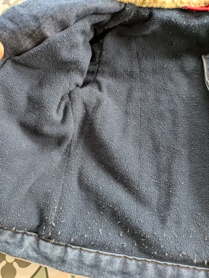 Blouson jean garçon 18 mois - photo numéro 6
