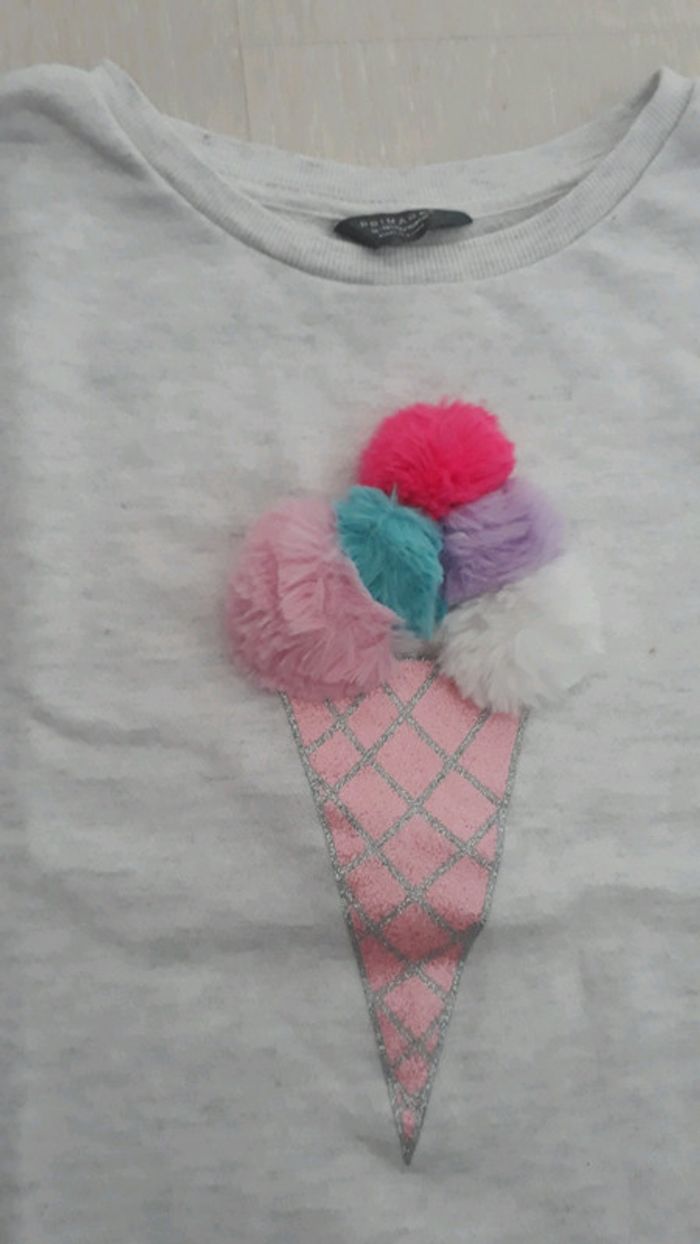 Pull glacé fille 12/13 ans - photo numéro 2