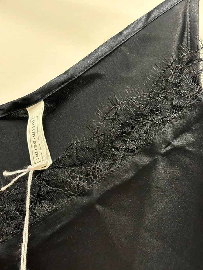 Top noir lingerie pour femme taille XL Jennifer Lopez for Intimissimi - photo numéro 4