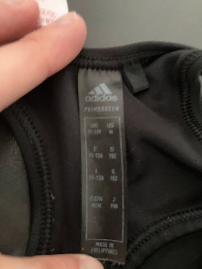 Brassière de sport Adidas 11/12 ans - photo numéro 3