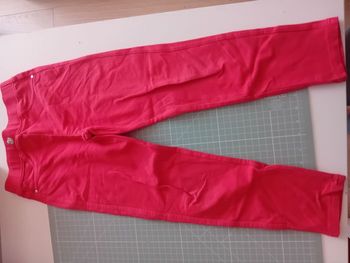 Pantalon tregging rouge