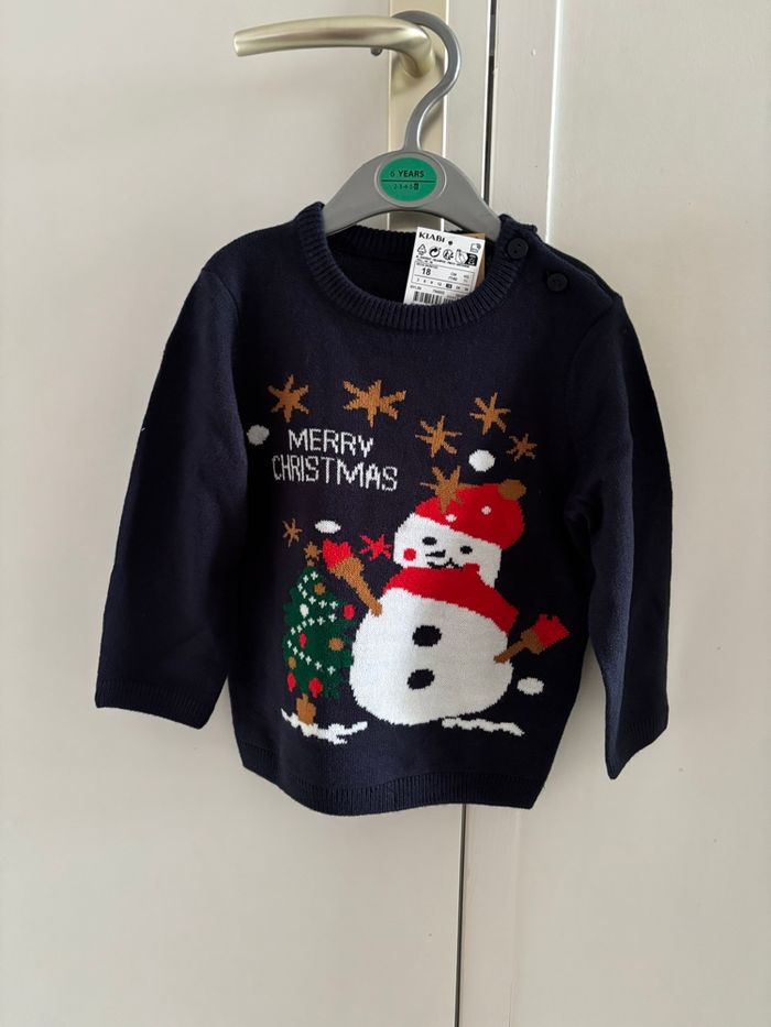 Pull de Noël garçon 18 mois