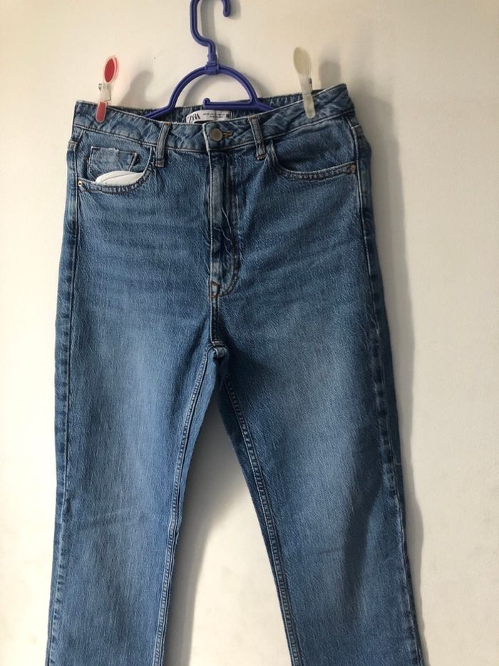 Jean De marque Zara, taille 38 - photo numéro 3