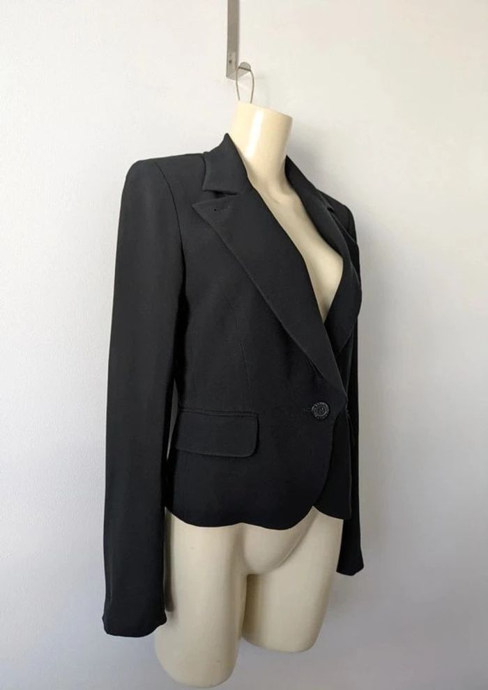 Veste blazer noir - Sonia Rykiel - taille 36 - photo numéro 3