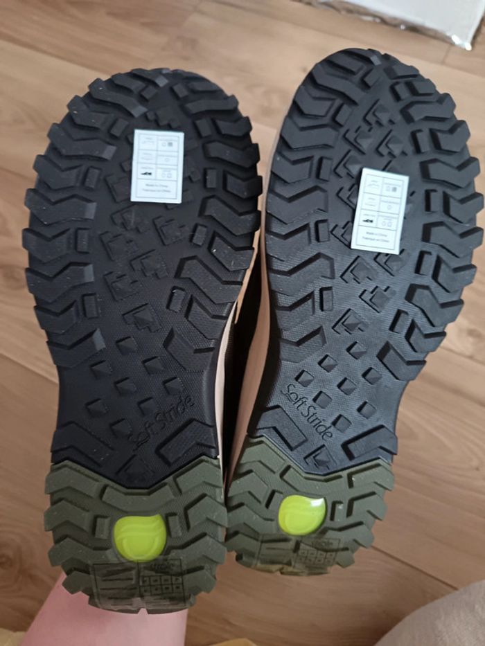 Chaussures de randonnée Strole kaki 39 - photo numéro 4