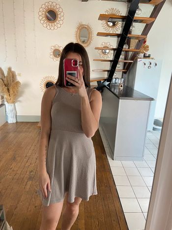 Robe beige